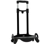 Carro Toybags Trolley 360° Multidireccional - Ruedas Giratorias 360° - Incluye Stopper Delantero Antivuelco y Laterales Reforzados - Ideal para Adaptar Cualquier Mochila - Toybags