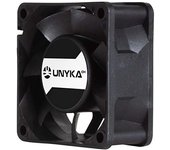 UNYKAch Ventilador para Servidor 60 mm, Negro, 3000 RPM, 4 Pines, 7 Aspas
