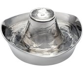 Bebedero fuente Drinkwell Seaside de PetSafe de acero - Fuente 1,8 l