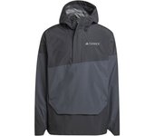 Chaqueta de montaña adidas xpl 2.5l anorak hombre negro/carbon