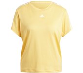 Camiseta de fitness adidas essentials tr-es 3s mujer amarillo