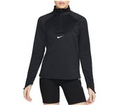 Camiseta manga larga de running nike dri-fit element mujer bk