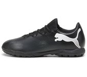 Zapatillas de fútbol puma future 7 match mg negro/blanco