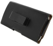 Funda Riñonera gira 360º: entre 131 x 140 mm de largo - Negra