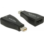 DeLOCK 65864 adaptador de cable Displayport HDMI-A Negro