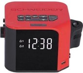 LTD Schneider Radio Reloj Despertador Luna Proyector R
