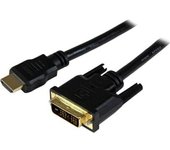 StarTech.com Cable HDMI a DVI 1,5m - DVI-D Macho - HDMI Macho - Adaptador - Negro