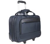 Maletín Trolley de viaje Tablet 14'' 2 ruedas Business Azul