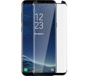 Protector de pantalla Galaxy S8 Cristal templado Curvo - Negro