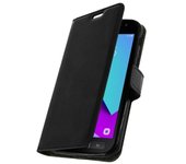 Funda Libro Billetera Vintage para Samsung Galaxy Xcover 4 - Negro
