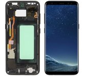 Chasis de recambio para Galaxy S8 Original - Negro