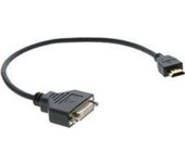 Kramer Electronics DVI-I (F) - HDMI (M) Negro