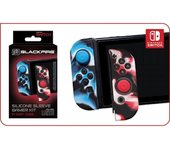 Silicone Sleeve Joycon Gamer Kit Blackfire N-Switch