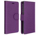 Funda Smartphones entre 4,8 y 5,3 pulgadas cartera Deslizante - Violeta
