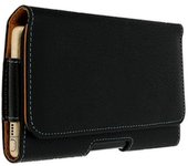 Funda Riñonera Unversal Smartphone 5,1 a 5,5 pulgadas Enganche Cinturón - Negra