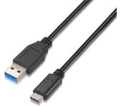 LTD Cable Usb(a) 3.1 A Usb Tipo C 3.1 Aisens 1m Negro