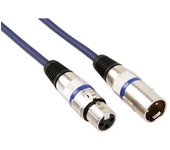 HQ Power Professional DMX 5m cable de audio XLR (3-pin) Negro