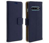 Funda Samsung Galaxy S10 cartera Función soporte - Azul oscuro