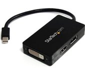 StarTech.com Adaptador de vídeo externo triple head Mini DisplayPort a DVI HDMI y DP conversor
