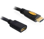 DeLOCK 1m HDMI cable HDMI HDMI tipo A (Estándar) Negro