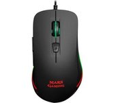 Mars Gaming Mars Gaming MM118 ratón USB Óptico 9800 DPI mano d