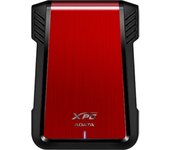 ADATA EX500 2.5 pulgadas pulgadas Carcasa de disco duro/SSD Negro, Rojo