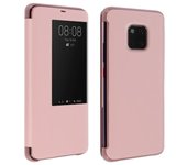Funda Huawei Mate 20 Pro View con Ventana inteligente táctil - Rosa