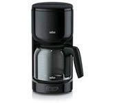 Braun KF 3120 BK Independiente Cafetera de filtro Negro 10 tazas Manual