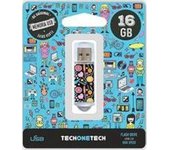 PENDRIVE 16GB TECH ONE TECH CANDY POP USB 2.0/METAL TEC4001-16