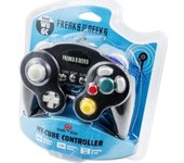 Freaks & Geeks Mando Compatible Negro para Wii y Game Cube