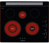 VitroKitchen Vitrokitchen 301TGN hobs Integrado Combi Negro