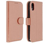 Funda iPhone XR Libro Billetera Función Soporte - Champán