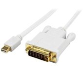 StarTech.com Cable de 1,8m Adaptador Activo de Vídeo Externo Mini DisplayPort a DVI - 1920x1200 - Blanco