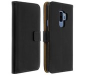 Funda libro billetera para Samsung Galaxy S9 Plus Cuero Función soporte - Negro