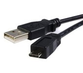 StarTech.com Cable 3m Micro USB B a USB A Cargador para Teléfono Móvil Datos USB 2.0 - Macho a Macho - Negro
