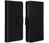 Funda Smartphones entre 5,8 y 6,3 pulgadas cartera Deslizante - Negra
