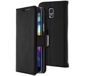 Funda libro billetera para Samsung Galaxy S5 Mini - Negra