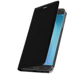Funda Samsung Galaxy J3 2017 libro billetera Flip Book Cover - Negro