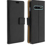 Funda Samsung Galaxy S10 cartera Función soporte - Negra