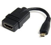 StarTech.com Cable de 12cm Adaptador HDMI de alta velocidad - HDMI a Micro HDMI - Hembra a Macho
