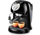 DeLonghi EC 201.CD.B Independiente Máquina espresso Negro 1 L 2 tazas Manual