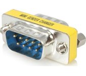 StarTech.com Cambiador de Género DB9 Serie Slimline - M/M