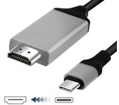 Cable USB hacia HDMI Samsung Galaxy S8 - 2 metros