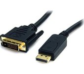 StarTech.com Cable 1,8m Adaptador de Vídeo DisplayPort a DVI - Conversor DP - Hasta 1920x1200 - Pasivo