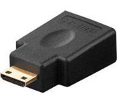 Goobay 68841 adaptador de cable 19-pin mini HDMI M 19-pin HDMI FM Negro