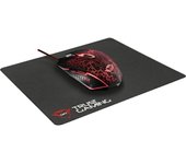 Trust GXT 783 ratón USB Óptico 2400 DPI Ambidextro
