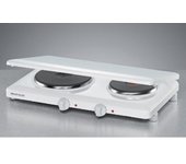 Rommelsbacher THL 3097/A hobs Mesa Hornillo eléctrico / Placa eléctrica Blanco