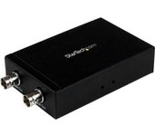 StarTech.com Conversor HDMI a SDI - Adaptador HDMI a SDI 3G con Salida Doble
