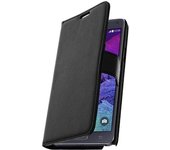 Funda libro billetera para Samsung Galaxy Note 4 - Negra
