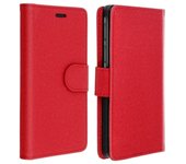 Funda Smartphones entre 5,3 y 5,8 pulgadas cartera Deslizante - Roja